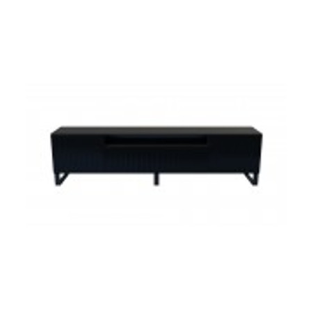 TV asztal RTV Molly 200 cm Fekete Furniture