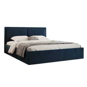 Čalouněná postel Soave II rozměr 140x200 cm Modrá TT-FURNITURE