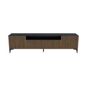 TV asztal RTV Cora Craftsman tölgy-fekete 200 cm Furniture