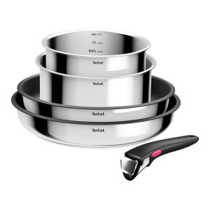 Alumínium edény készlet 5 db-os INGENIO Cook Eat L881S504 – Tefal