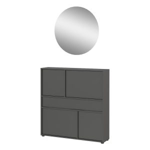 Antracitsz&uuml;rke előszoba b&uacute;tor Ameca 2.0 &ndash; Germania