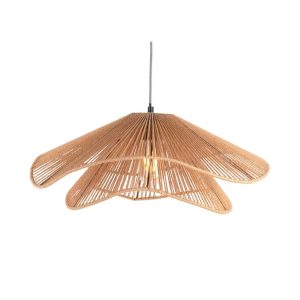 Aranysz&iacute;nű f&uuml;ggől&aacute;mpa pap&iacute;r zsin&oacute;r b&uacute;r&aacute;val &oslash; 60 cm  Sombra  &ndash; Leitmotiv
