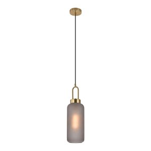 Aranyszínű függőlámpa üveg búrával ø 13 cm Luton – House Nordic