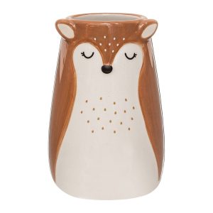 Barna dolomit v&aacute;za (magass&aacute;g 10 cm) Deer &ndash; Sass & Belle