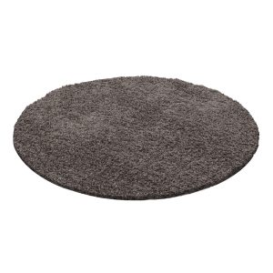 Barna kerek szőnyeg ø 80 cm Life – Ayyildiz Carpets
