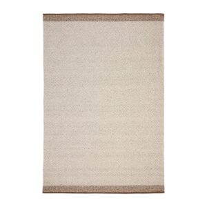Bézs kétoldalas kézi szövésű gyapjú szőnyeg 160x230 cm Nifelia – Kave Home