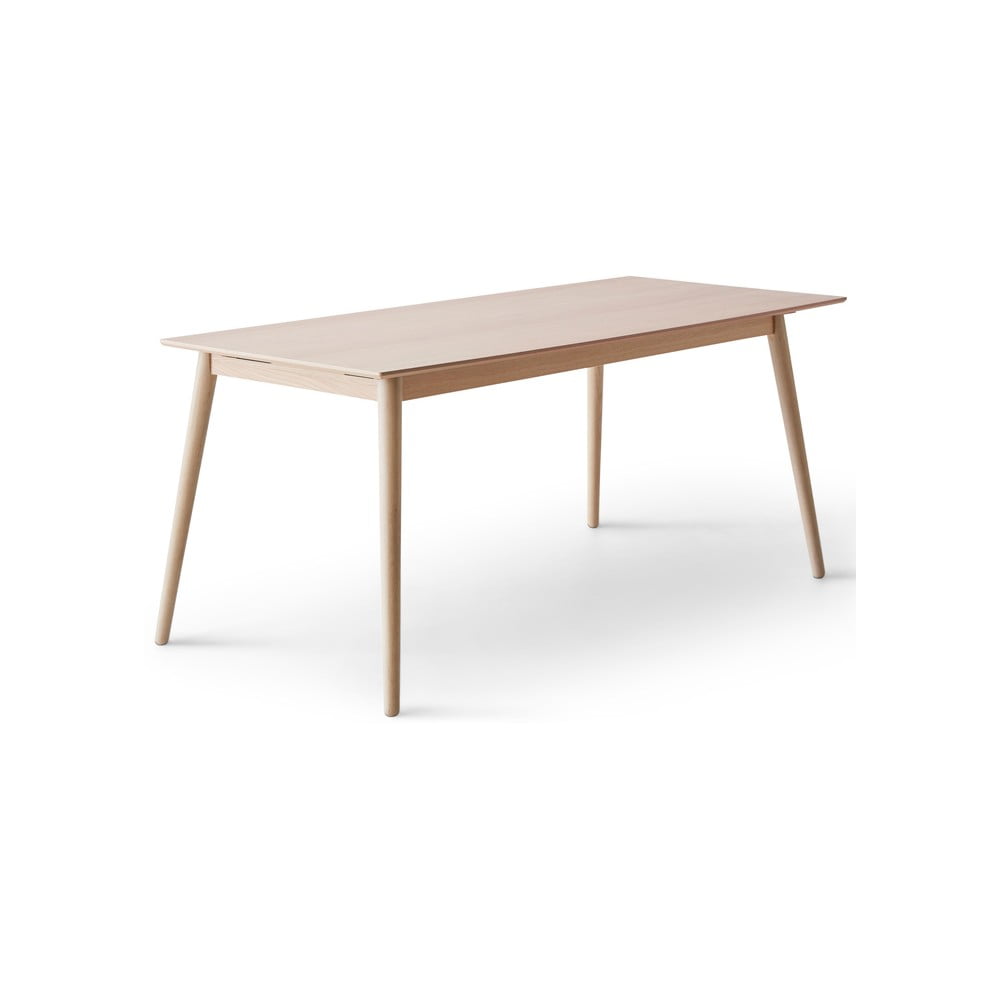 Bővíthető étkezőasztal tölgyfa dekoros asztallappal és hosszabbító asztallappal 90x165 cm Meza – Hammel Furniture