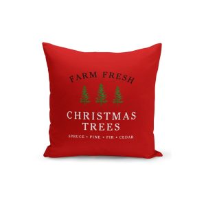 Christmas Noel kar&aacute;csonyi piros d&iacute;szp&aacute;rnahuzat