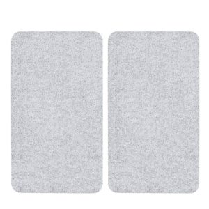 Edzett üveg tűzhely fedőlap szett 2 db-os 30x52 cm Transparent – Wenko