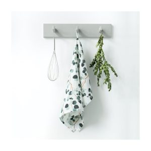 Eucalyptus fehér-zöld len konyharuha