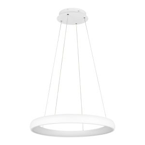 Fehér LED dimmelhető függőlámpa fém búrával ø 75 cm Cardona – Trio