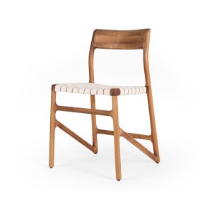 Feh&eacute;r-barna &eacute;tkezősz&eacute;k Fawn &ndash; Gazzda