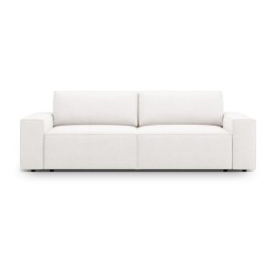 Fehér buklé kinyitható kanapé 247 cm Jodie – Micadoni Home