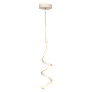 Fehér fém LED függőlámpa ø 12 cm Hilton – Squid Lighting