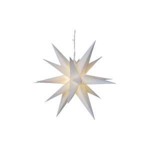Fehér fénydekoráció karácsonyi mintával Alice – Star Trading