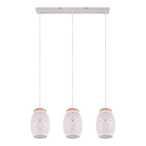 Fehér függőlámpa ø 15 cm Bidar – Trio