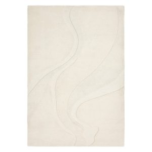 Fehér gyapjú szőnyeg 120x170 cm Olsen – Asiatic Carpets