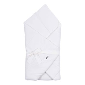 Fehér pamut pólya 75x75 cm – Malomi Kids