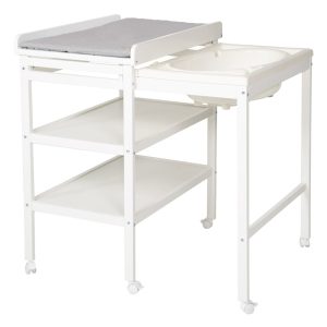 Fehér pelenkázó feltét Style grau  – Roba