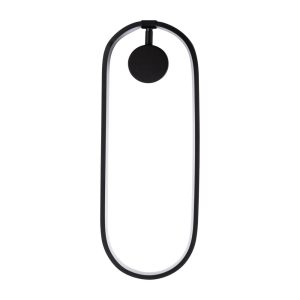 Fekete LED fali lámpa Can – Opviq lights
