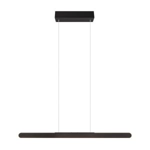 Fekete LED függőlámpa Helios – Trio