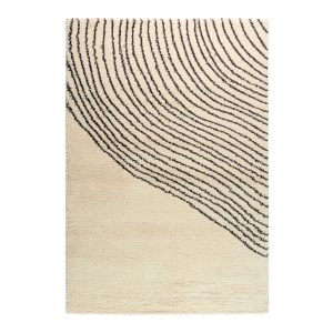 Fekete-bézs szőnyeg 160x230 cm Coastalina – Bonami Selection