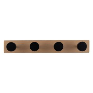 Fekete borovi fenyő fali fogas  Knobs – PT LIVING
