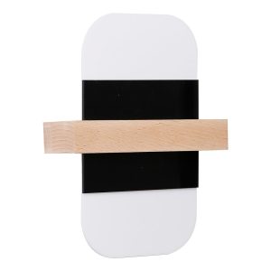 Fekete-feh&eacute;r LED fali l&aacute;mpa April &ndash; Candellux Lighting