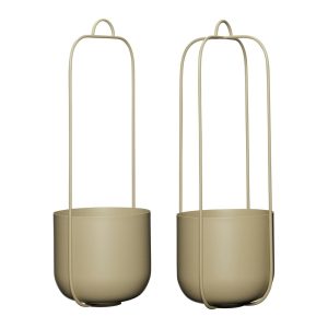 Fém függőkaspó szett 2 db-os ø 16 cm Lotus – Hübsch