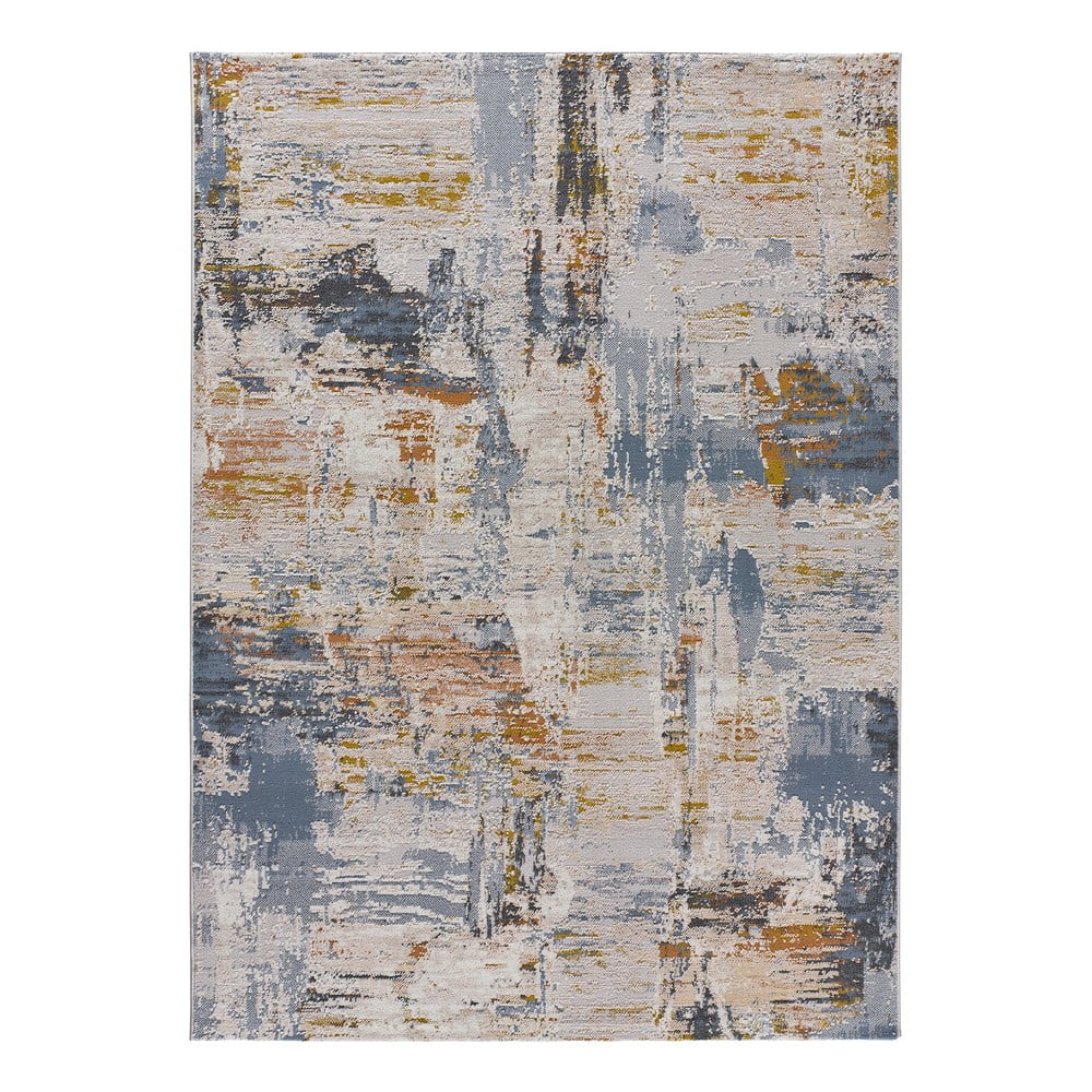 Kék-bézs szőnyeg 77x150 cm Springs – Universal