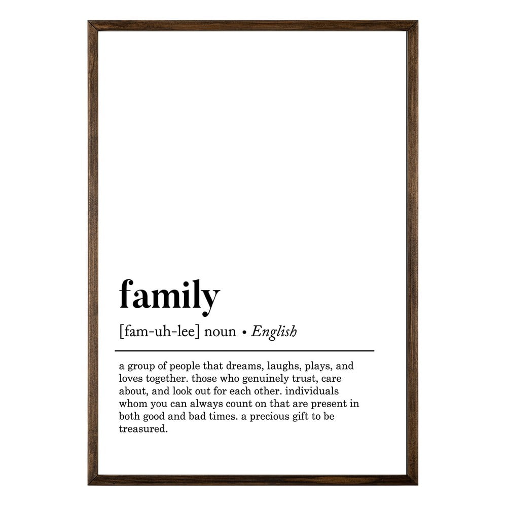 Kép 50x70 cm Family – Wallity