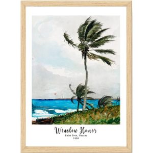 Kép 55x75 cm Winslow Homer – Wallity