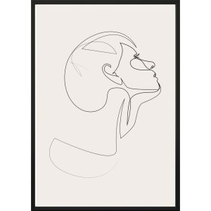 Kép 70x100 cm Sketchline Face – DecoKing