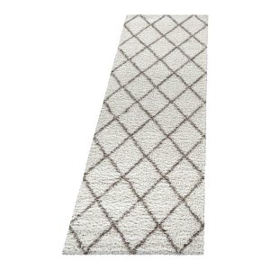 Krémszínű futószőnyeg 80x250 cm Alvor – Ayyildiz Carpets