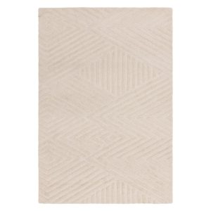 Krémszínű gyapjú szőnyeg 200x290 cm Hague – Asiatic Carpets