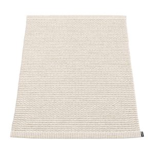 Krémszínű kültéri-beltéri szőnyeg 60x85 cm Mono Linen Vanilla – Pappelina
