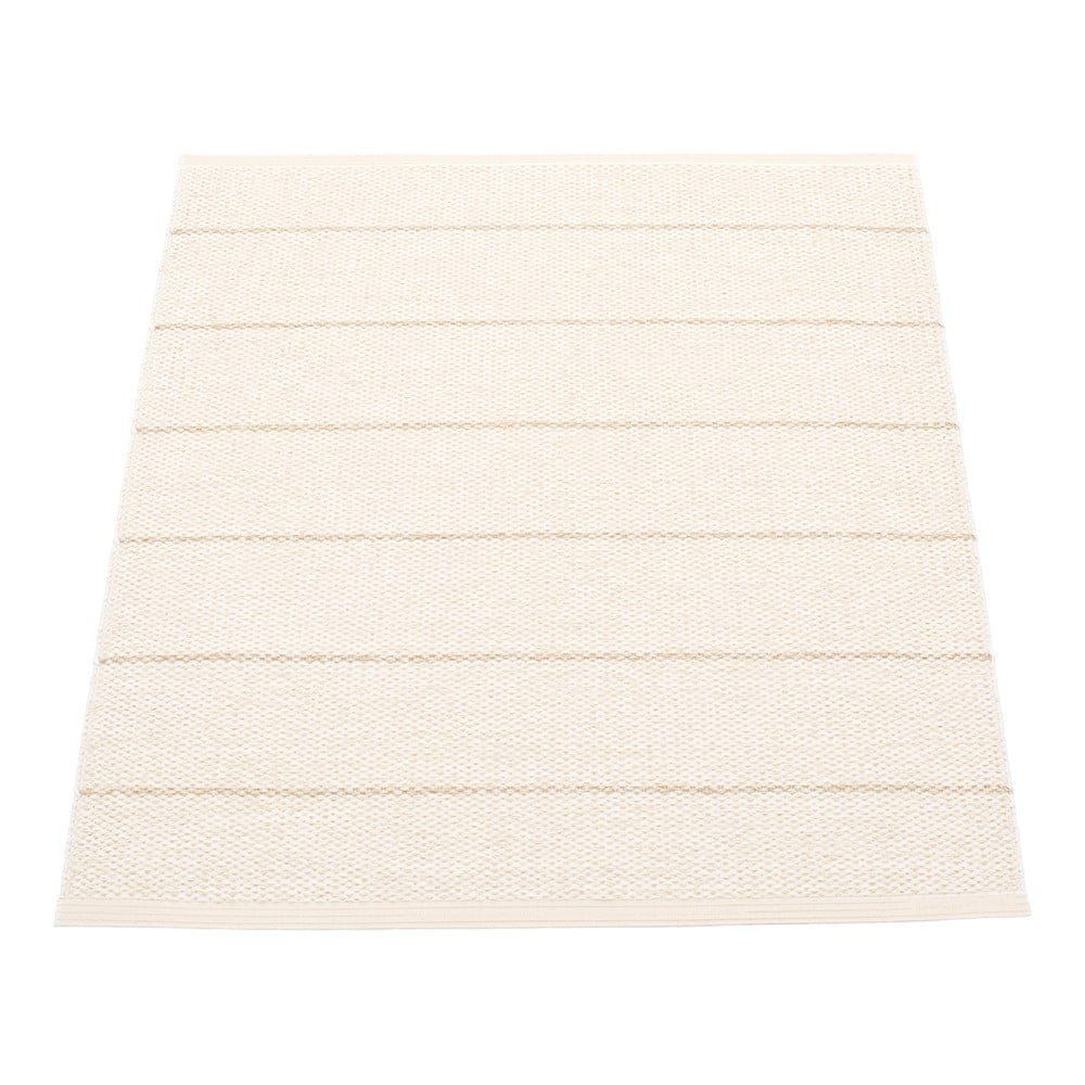 Krémszínű kültéri-beltéri szőnyeg 70x90 cm Carl Vanilla – Pappelina