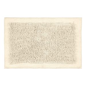 Krémszínű textil fürdőszobai kilépő 60x90 cm Sidyma – Wenko