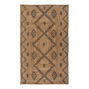 Natúr színű juta szőnyeg 160x230 cm Rowen – Flair Rugs