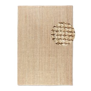 Natúr színű juta szőnyeg 190x280 cm Bouclé – Hanse Home