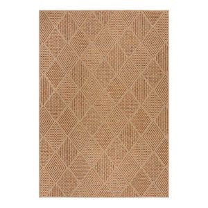 Natúr színű kültéri-beltéri szőnyeg 160x230 cm Nora Diamond – Flair Rugs