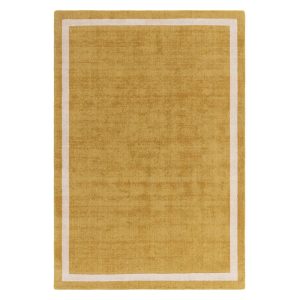 Okkersárga kézi szövésű gyapjú szőnyeg 68x240 cm Albi – Asiatic Carpets