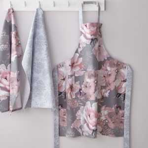 Pamut kötény Dramatic Floral – Catherine Lansfield