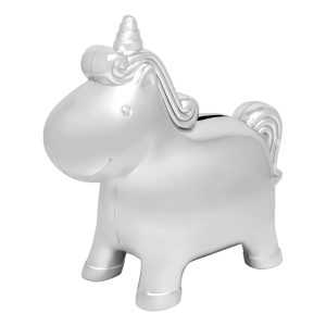 Persely Unicorn &ndash; Zilverstad