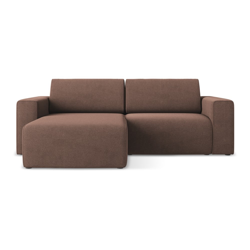 Rózsaszín sarokkanapé (bal oldali) Kalea – Makamii