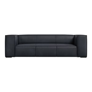 Sötétkék bőr kanapé 227 cm Madame – Windsor & Co Sofas