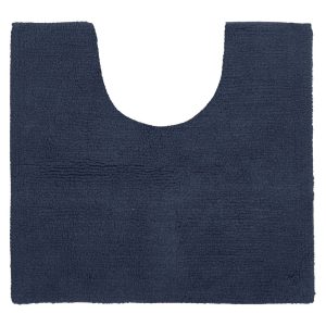 Sötétkék fürdőszobai kilépő 50x45 cm Riva - Tiseco Home Studio
