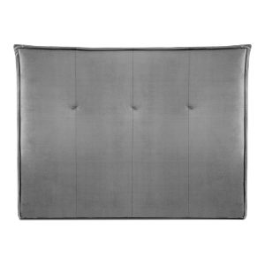 Szürke ágytámla 200x120 cm Monica – Milo Casa