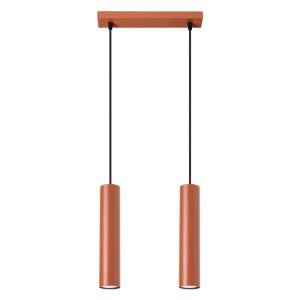 Téglavörös függőlámpa Castro – Nice Lamps