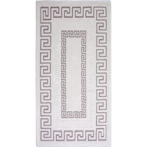 Versace szürkésbézs pamutszőnyeg